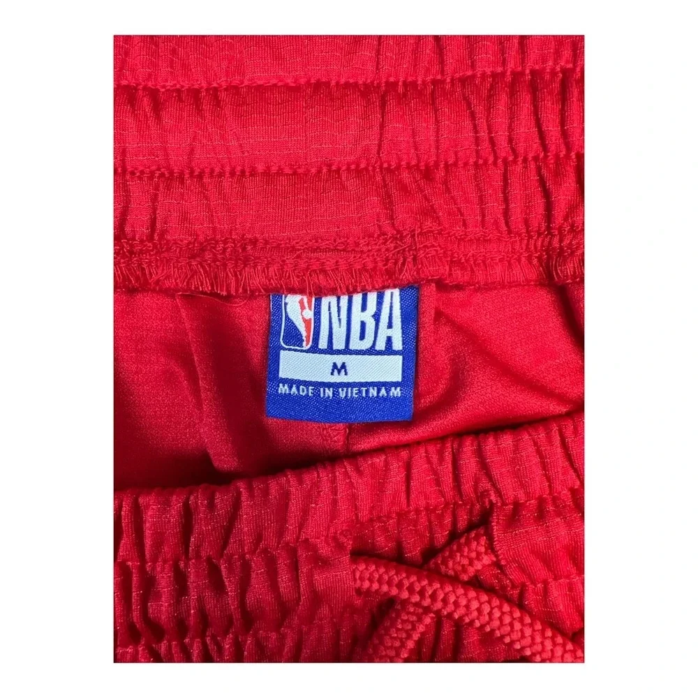 NBA Basketball Shorts Mens Medium Red Sequell Licensed NWT MSRP $40 Athletic‎ - Picture 3 of 6